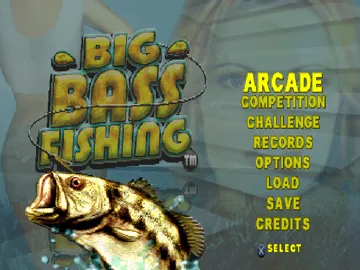 Big Bass Fishing (US) screen shot title